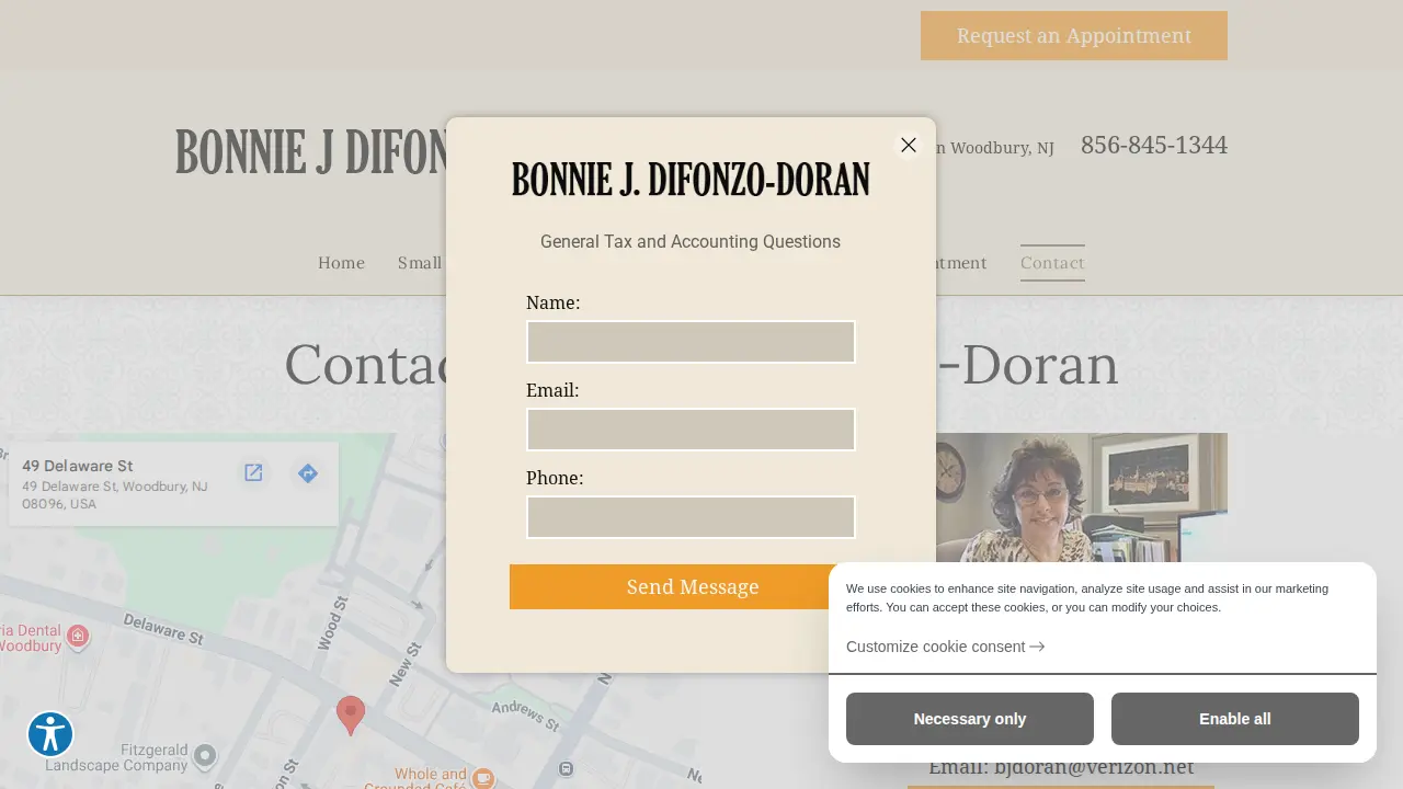 Bonnie J DiFonzo-Doran page