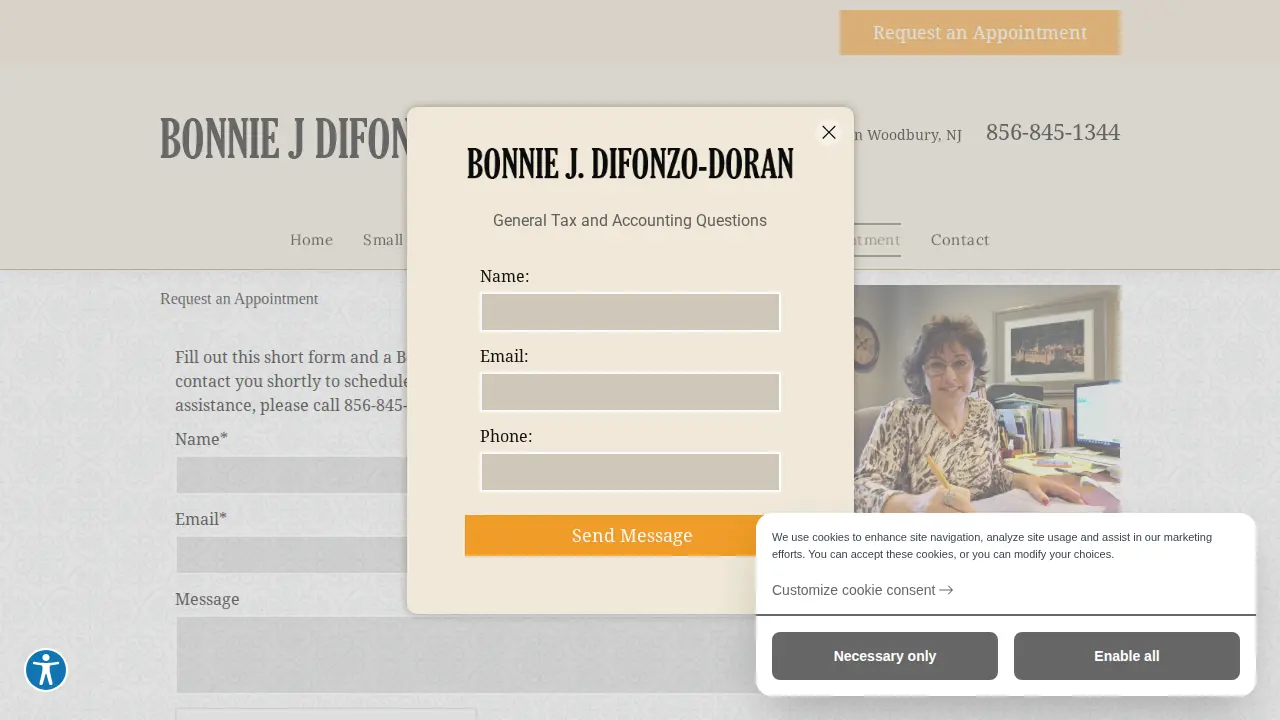 Bonnie J DiFonzo-Doran page