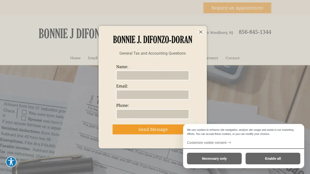 Bonnie J DiFonzo-Doran page