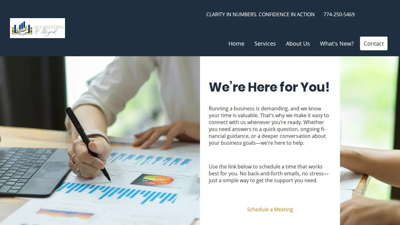 Bookkeeping & Beyond LLC page