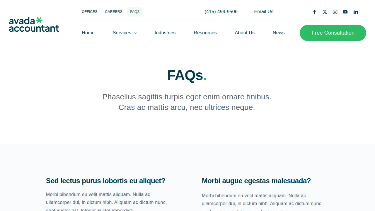 Bookkeeping Experts Plus page