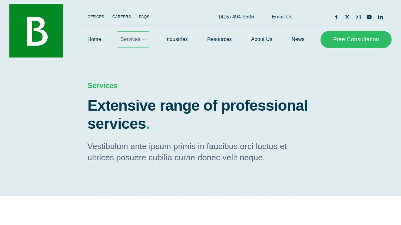 Bookkeeping Experts Plus page