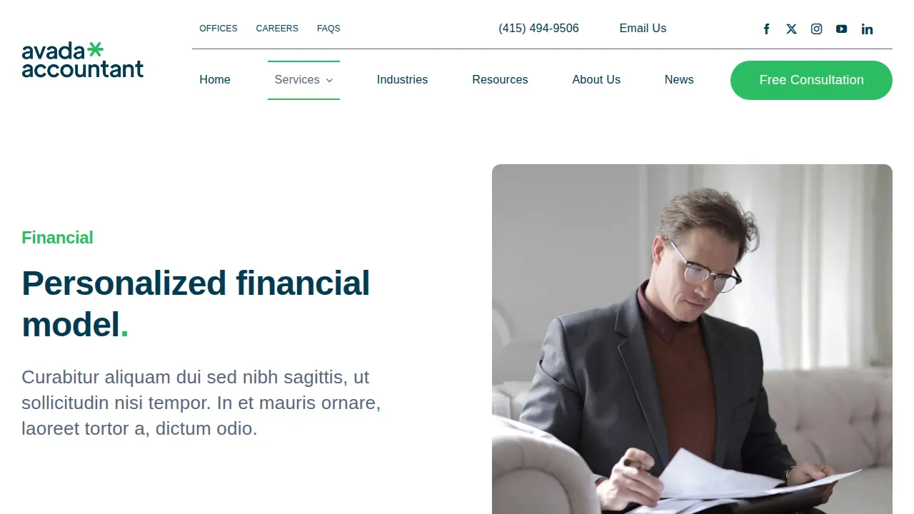 Bookkeeping Experts Plus page
