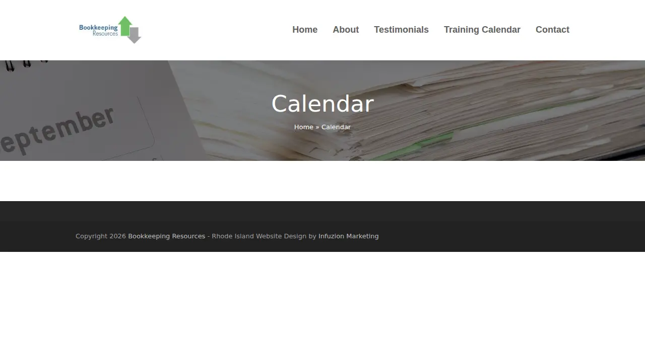 Bookkeeping Resources page