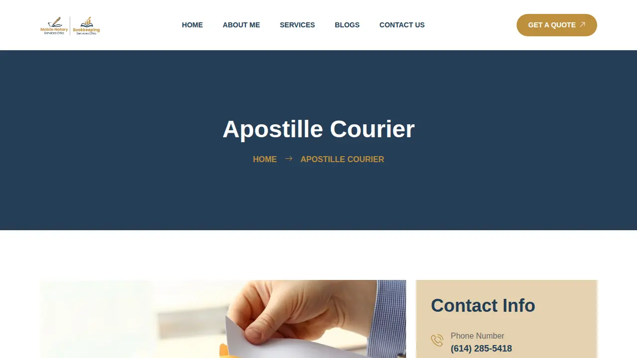 Bookkeeping Services Ohio page