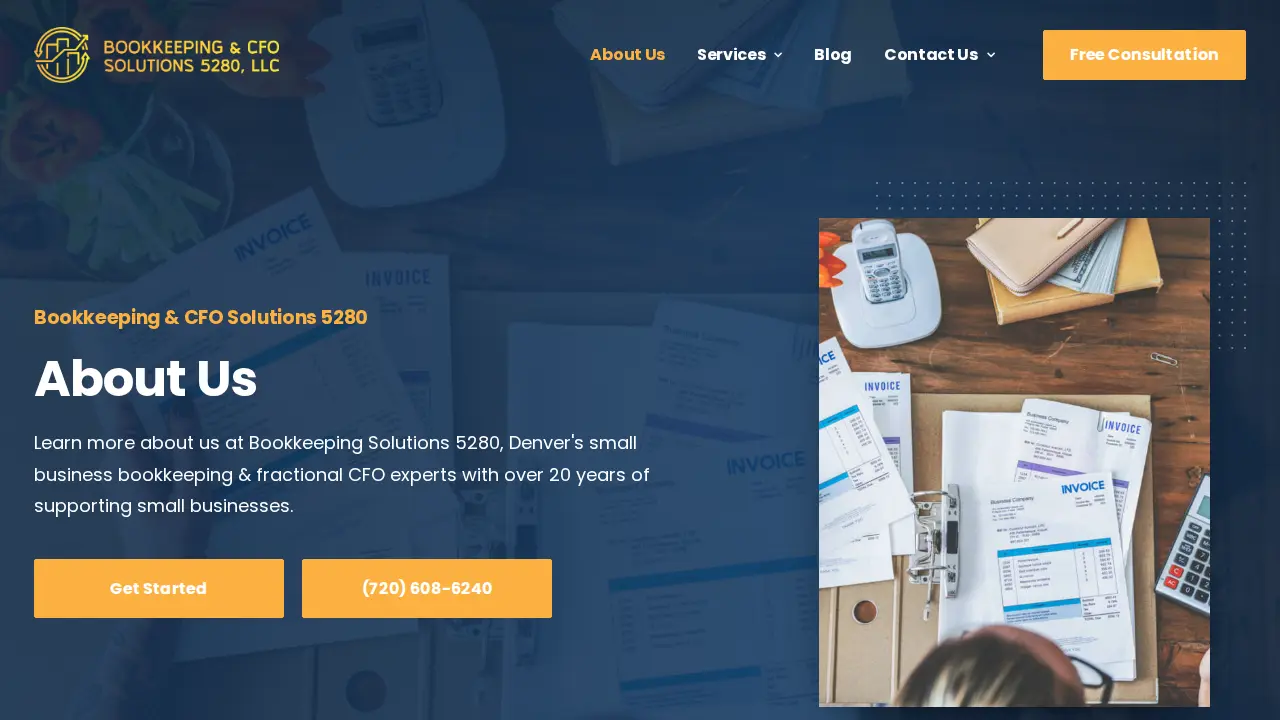 Bookkeeping & CFO Solutions 5280, LLC page