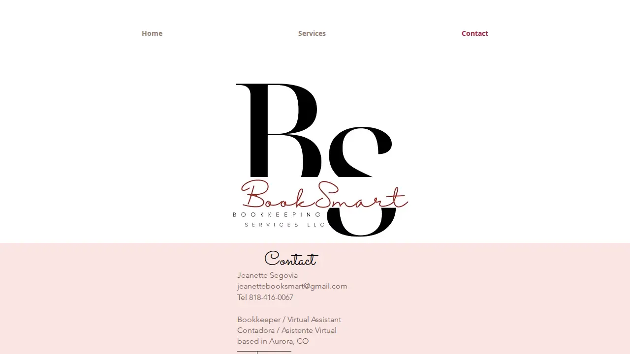 BookSmart Bookkeeping Services LLC page