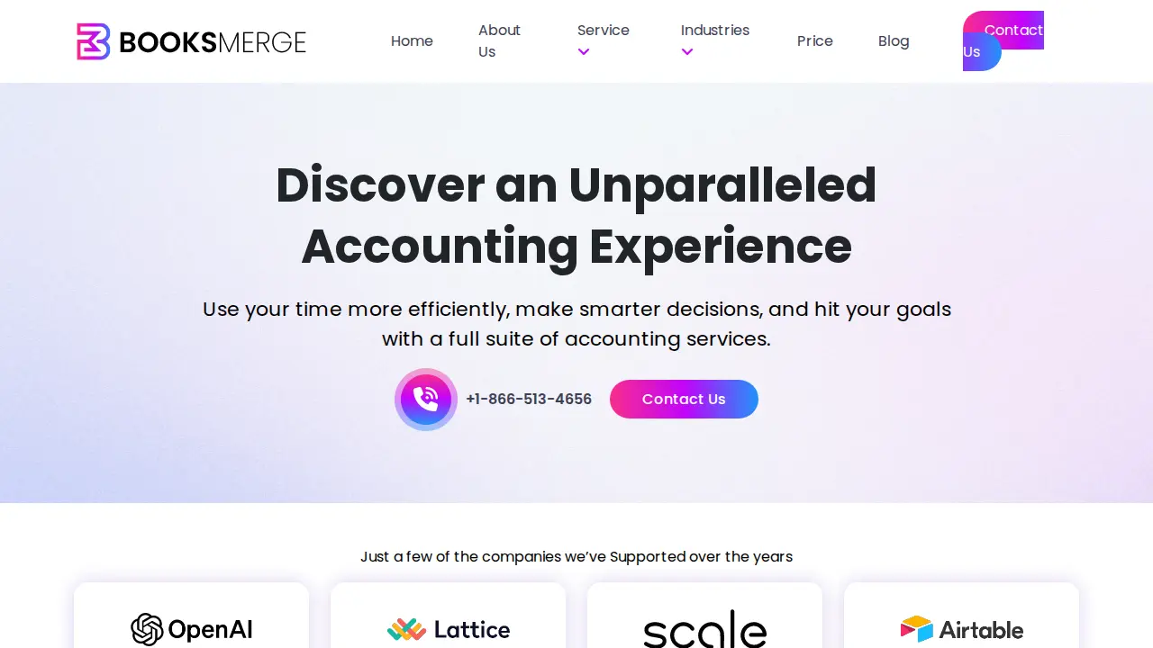 Elite Bookkeeping Solutions page