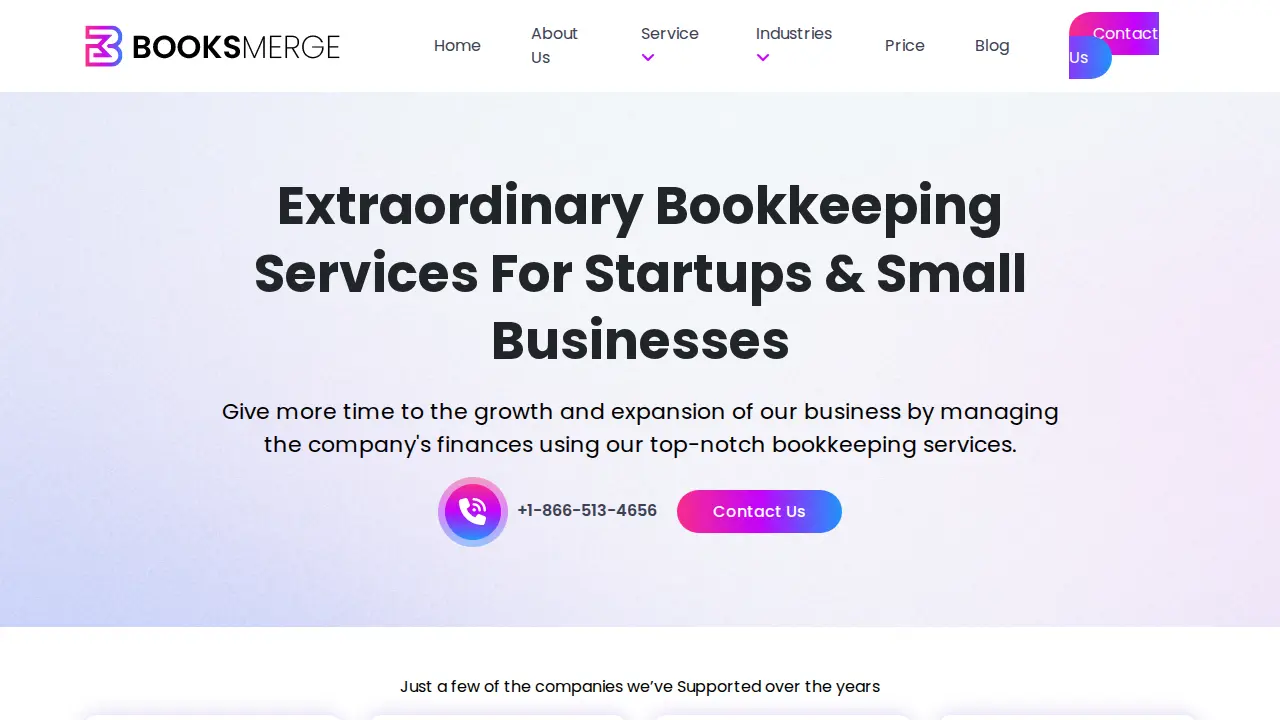 Elite Bookkeeping Solutions page
