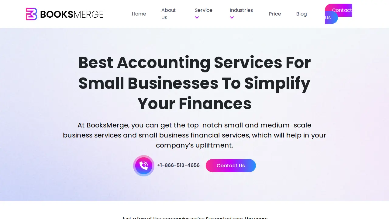 Elite Bookkeeping Solutions page