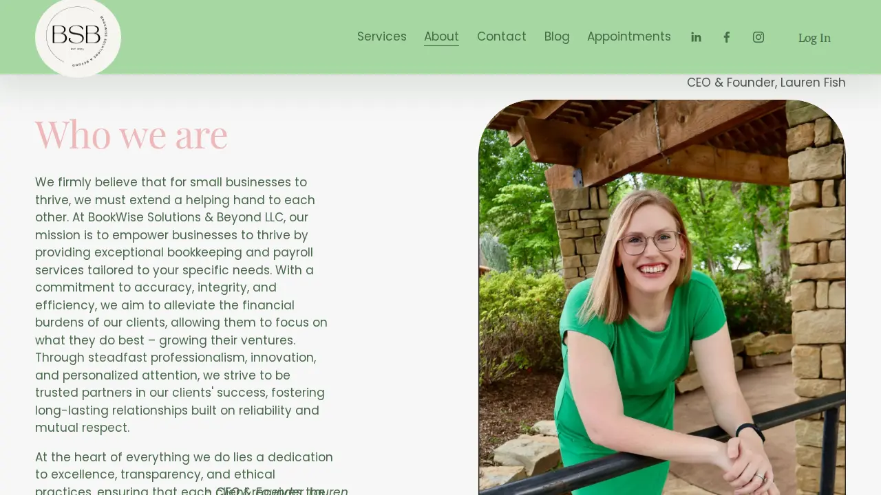 BookWise Solutions & Beyond LLC page
