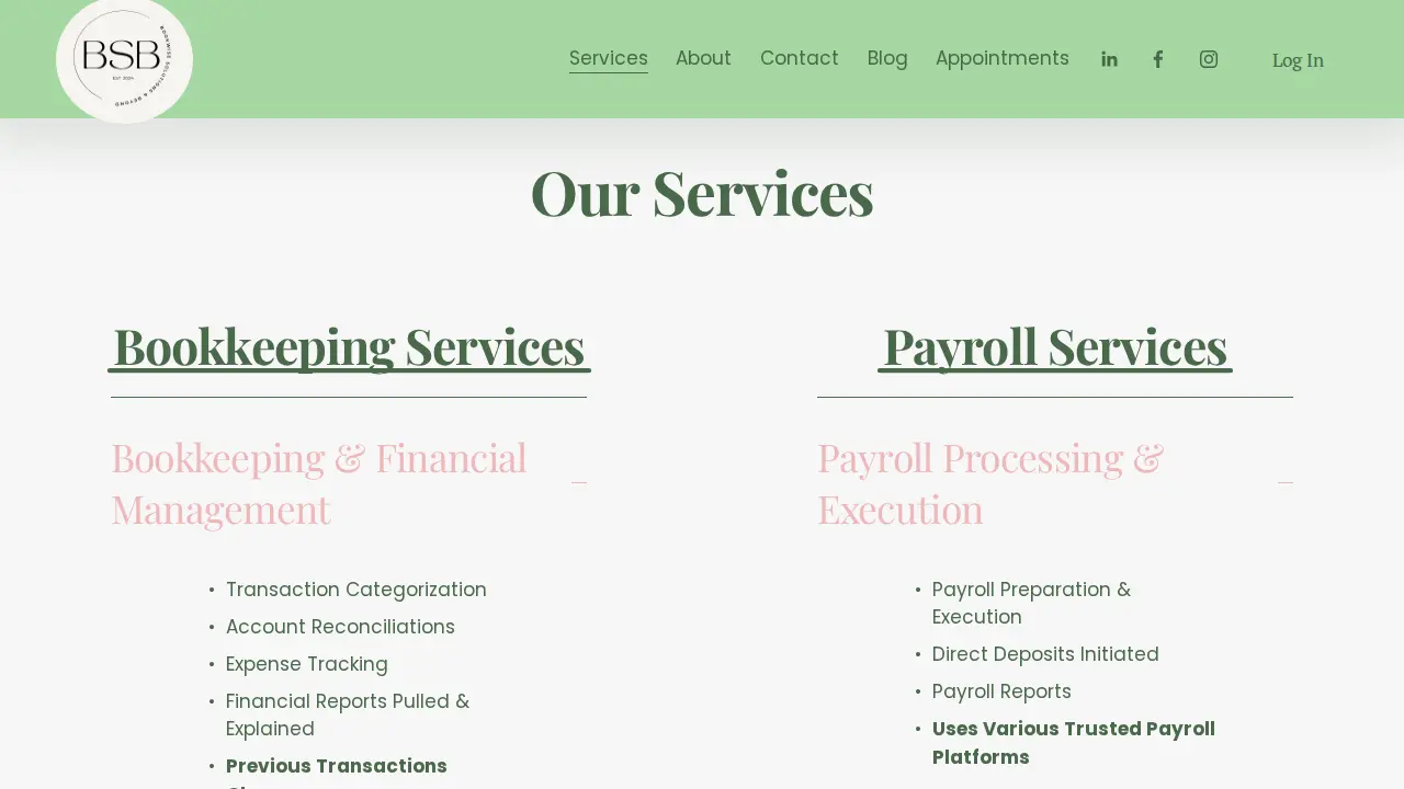 BookWise Solutions & Beyond LLC page