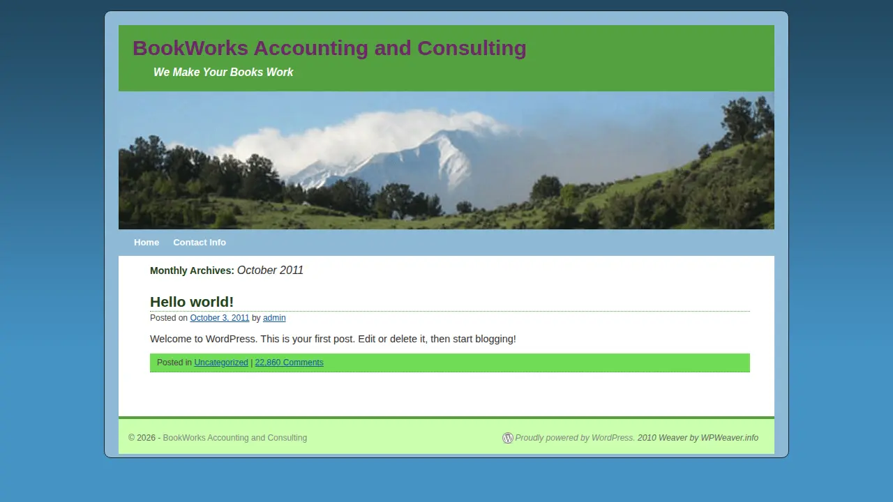 BookWorks Accounting and Consulting page