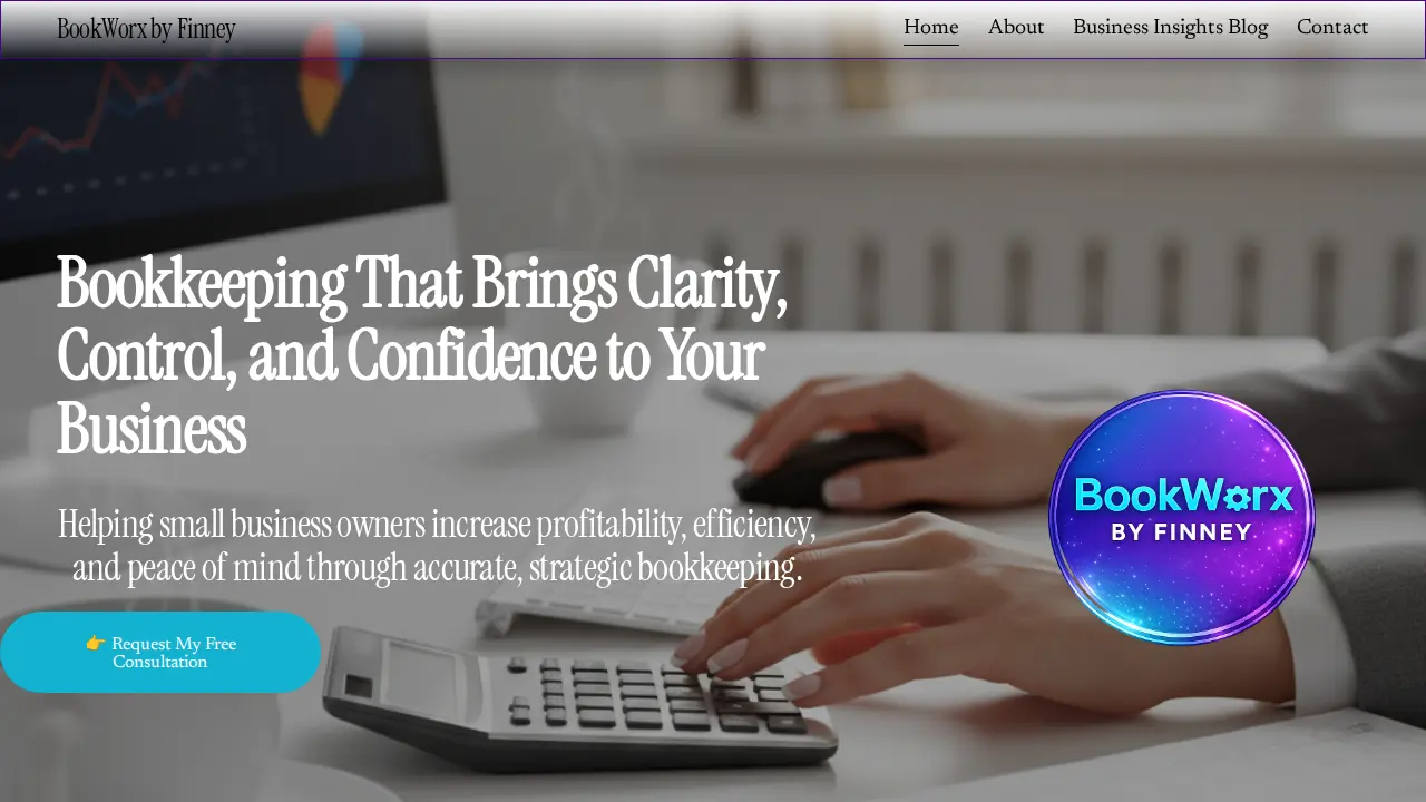 BookWorx by Finney website