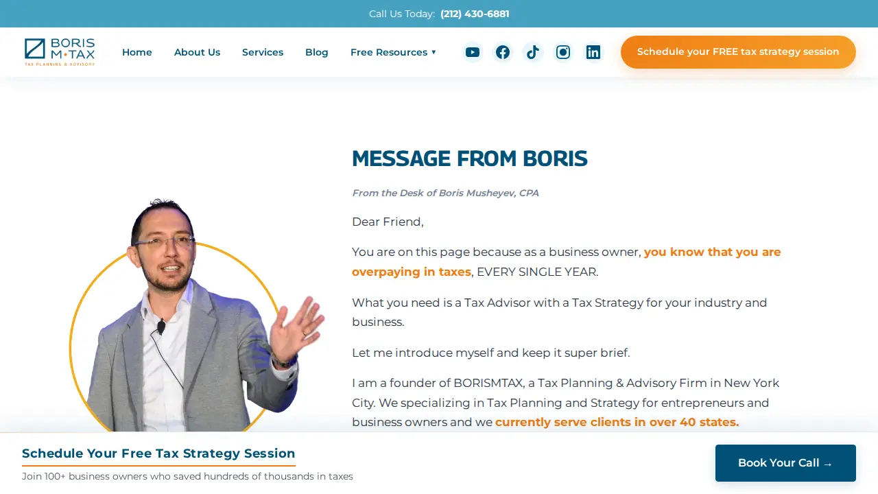 BORISMTAX page