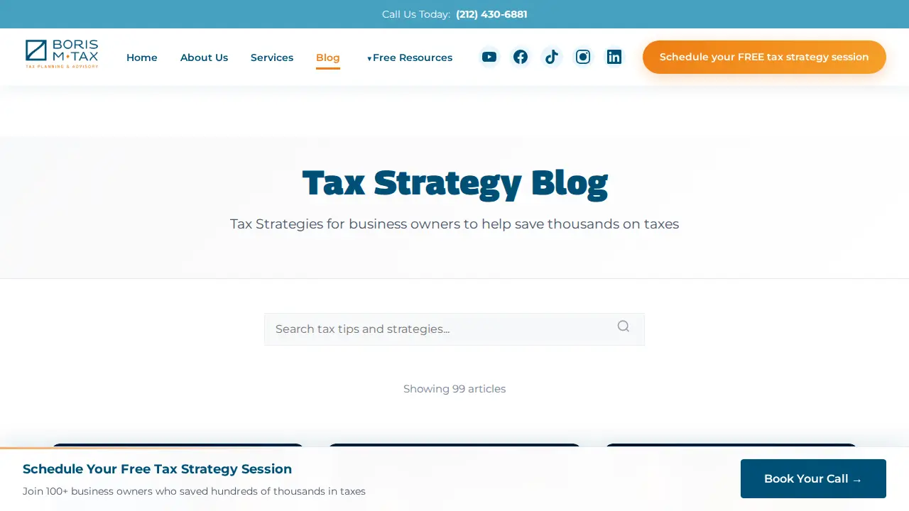BORISMTAX page