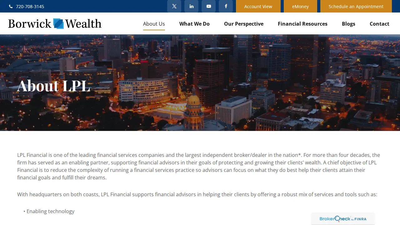 Borwick Wealth Management LLC page