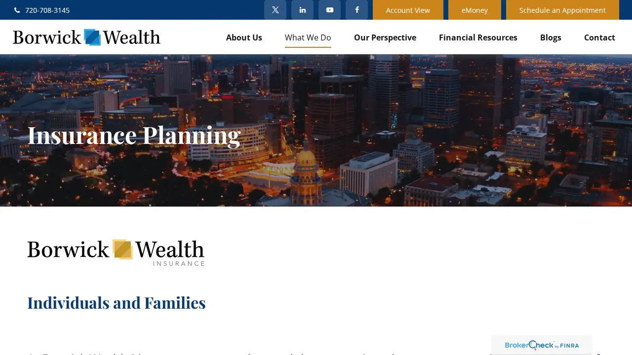Borwick Wealth Management LLC page