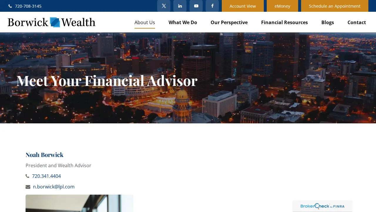 Borwick Wealth Management LLC page