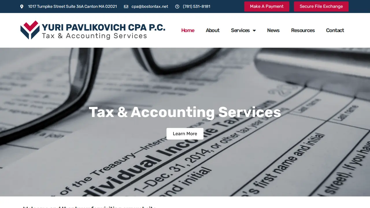 Yuri Pavlikovich CPA P.C.