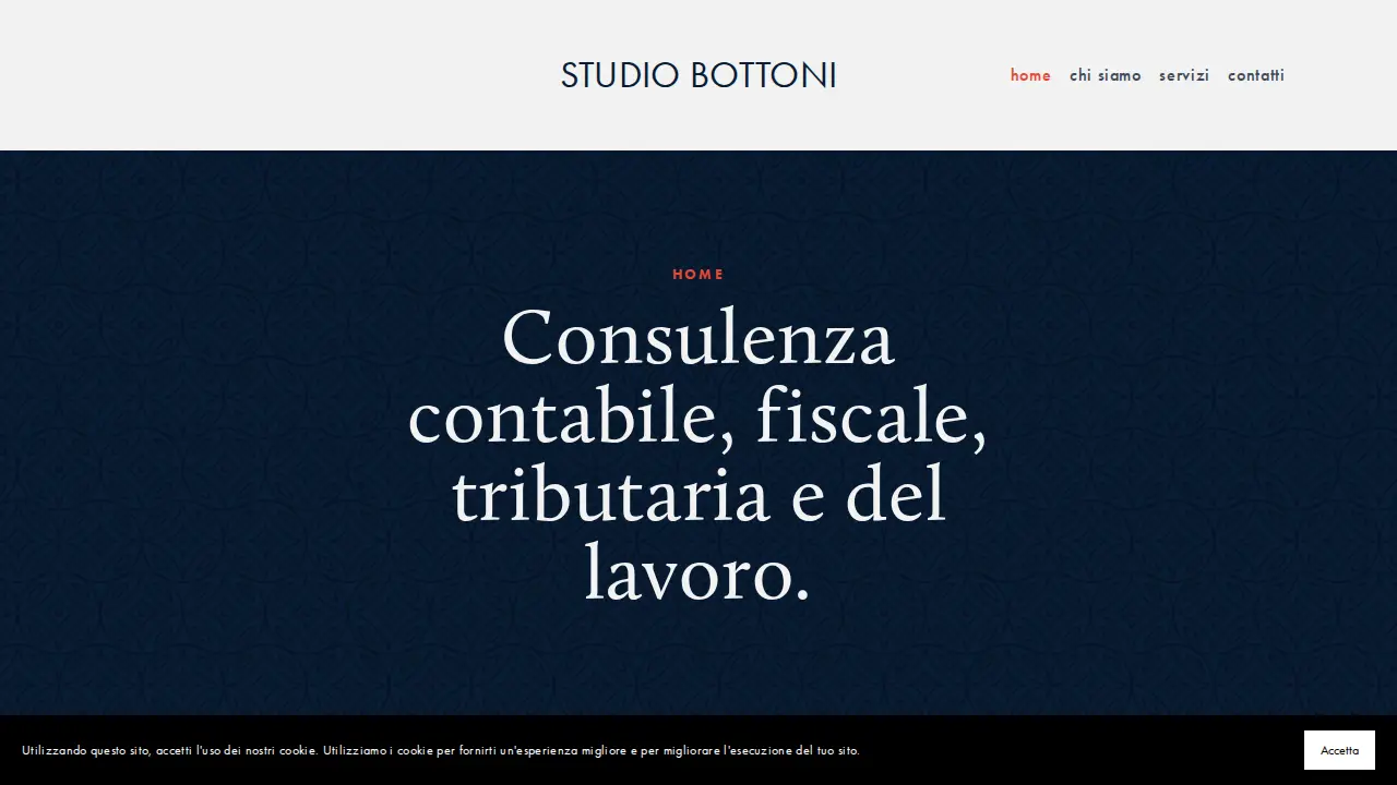 Studio contabile Bottoni page