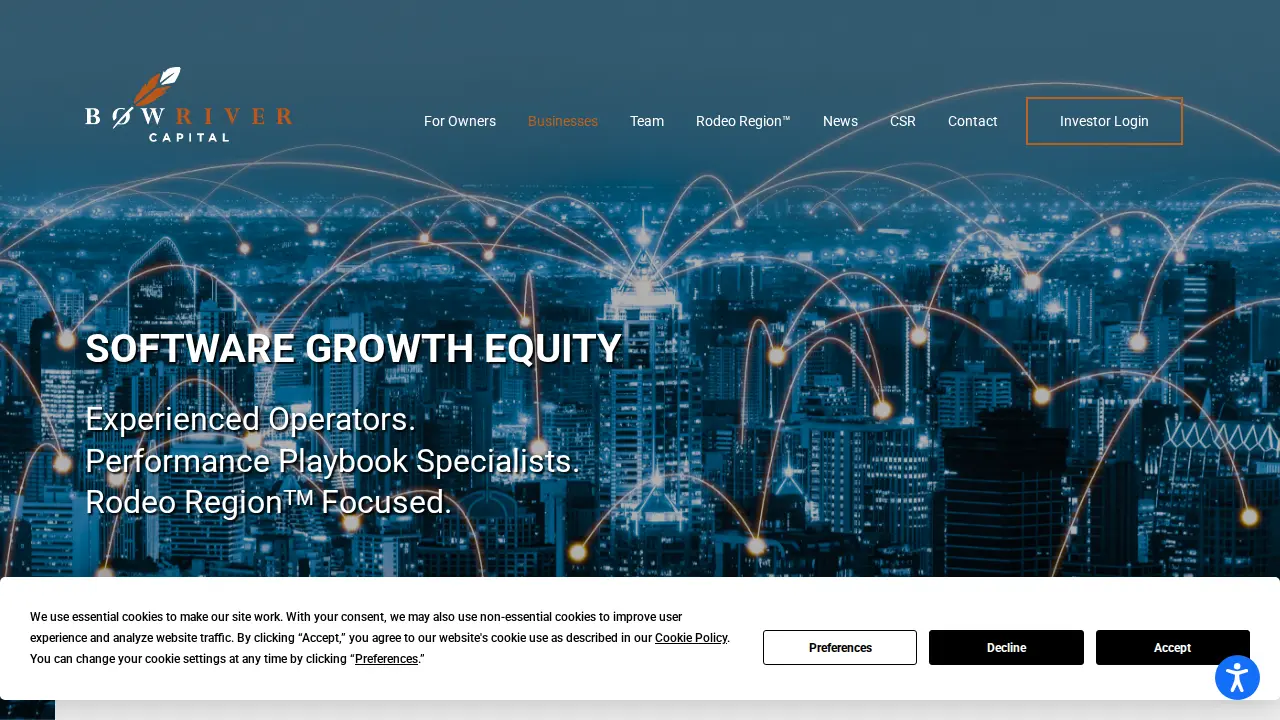 Bow River Capital page