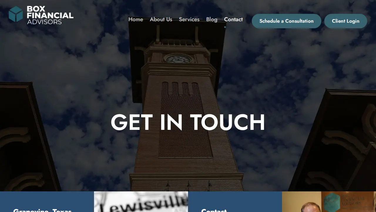 Box Financial Advisors, LLC page