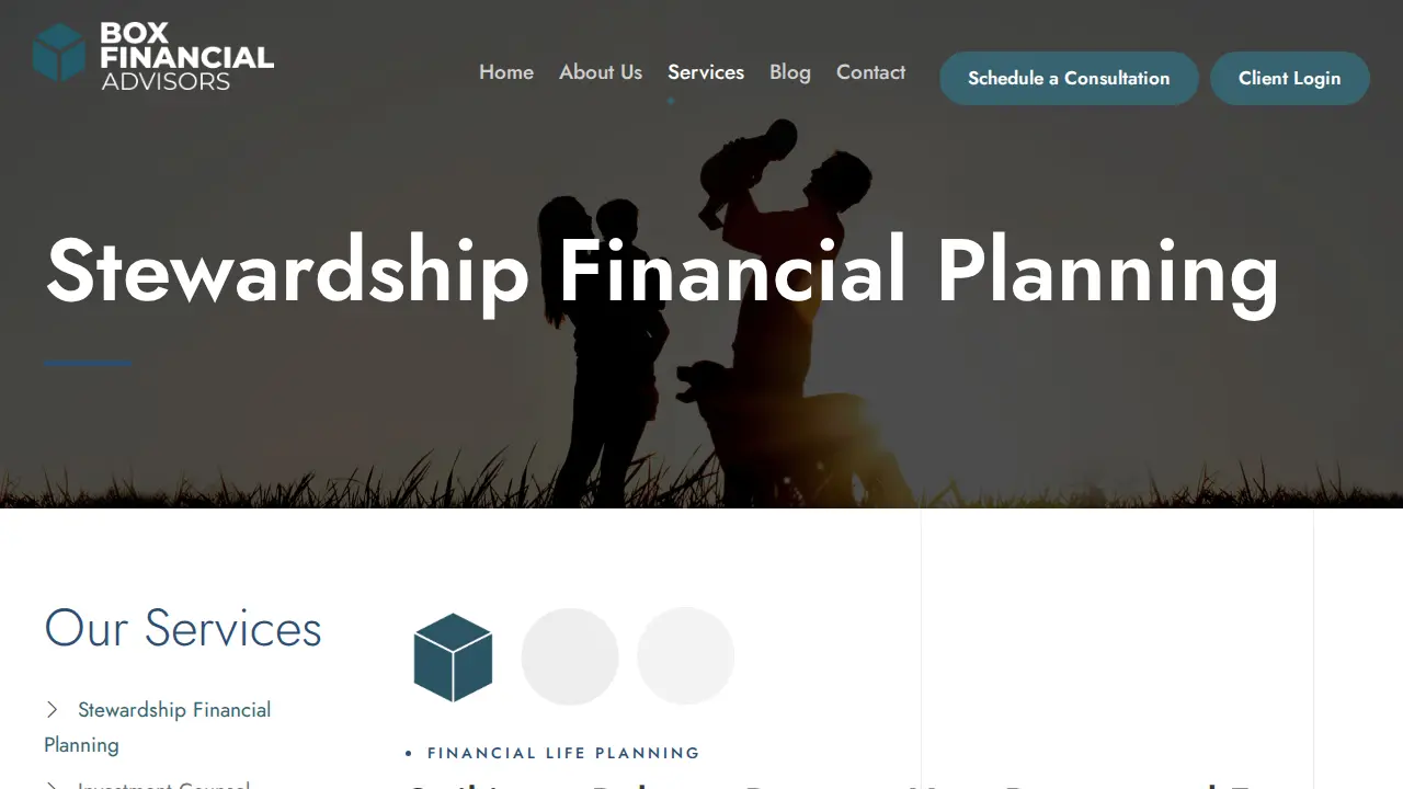 Box Financial Advisors, LLC page