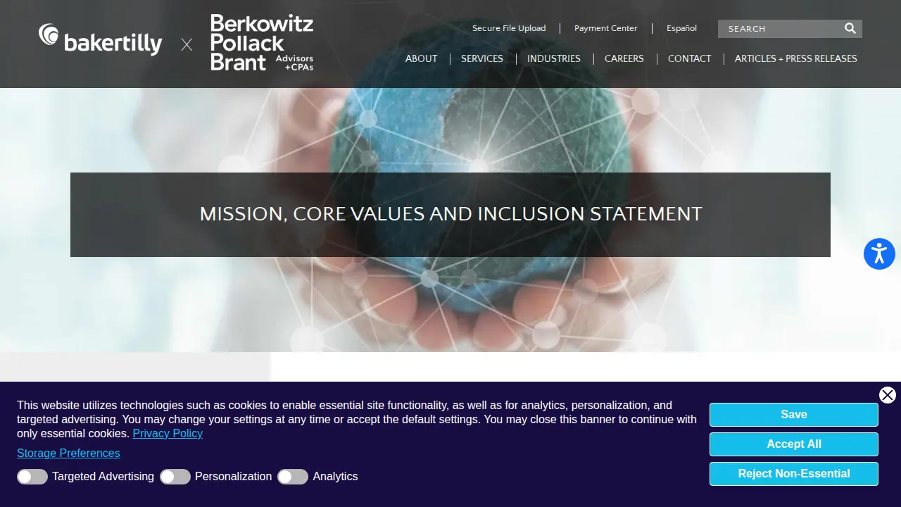 Berkowitz Pollack Brant Advisors + CPAs page