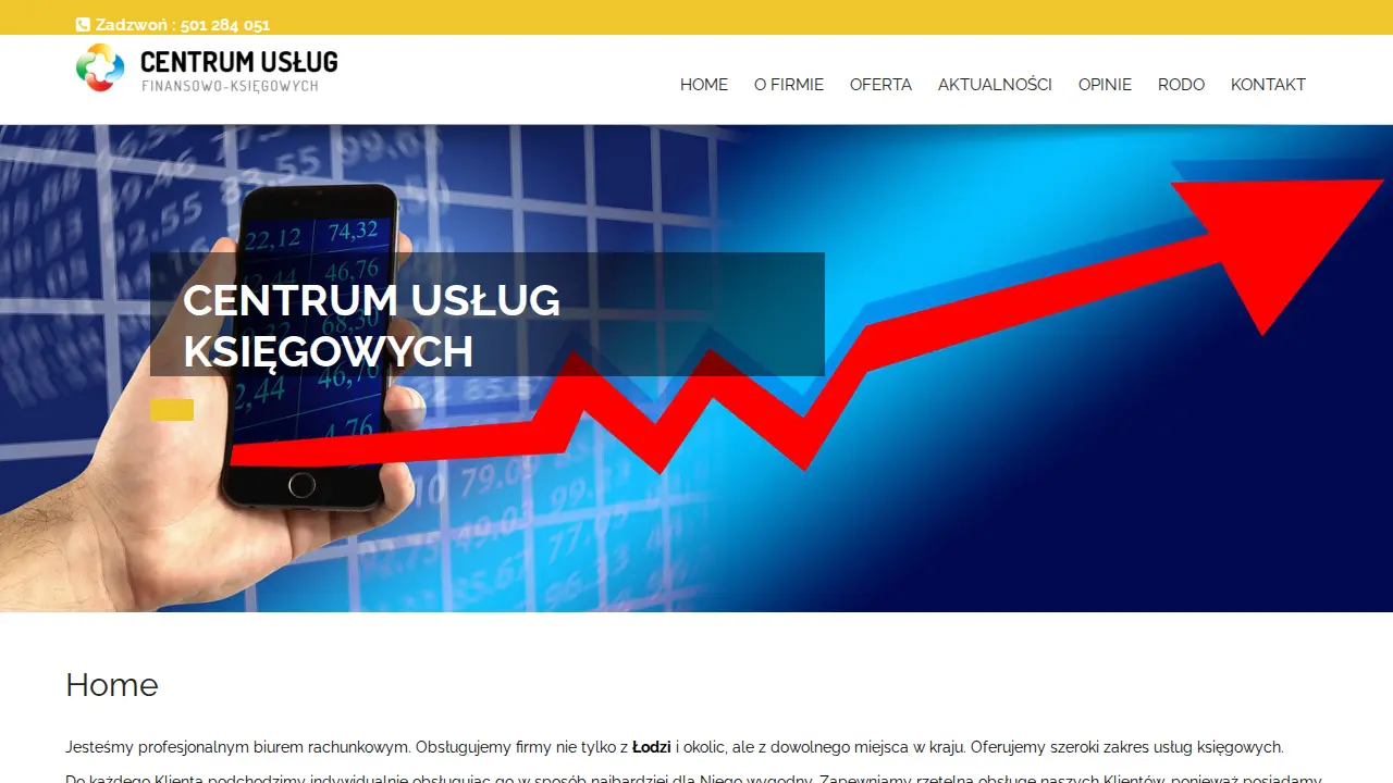 CENTRUM USŁUG FINANSOWO - KSIĘGOWYCH JAROSŁAW KÓZKA website