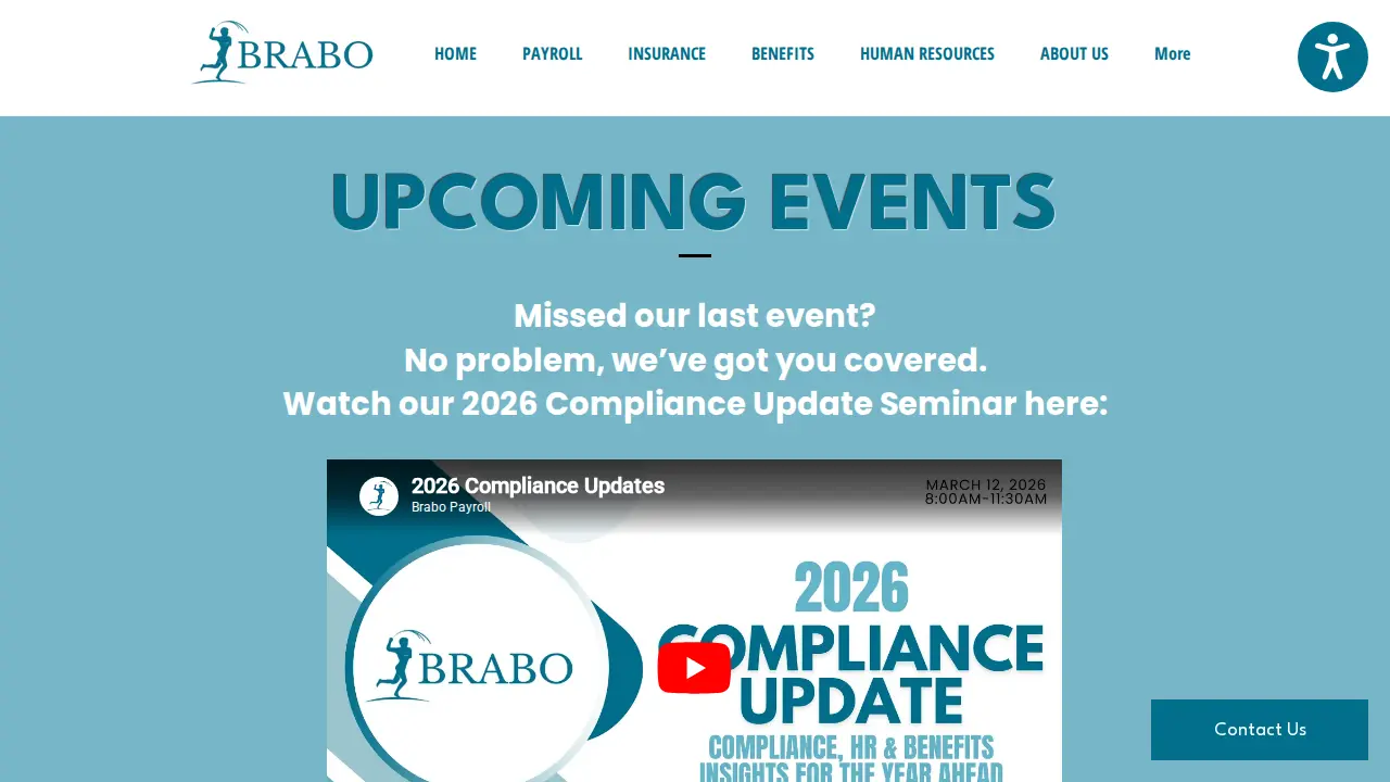 Brabo Payroll page