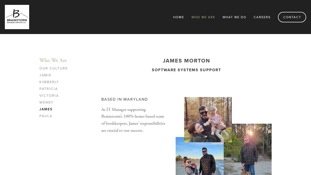 Brainstorm Business Services LLC page