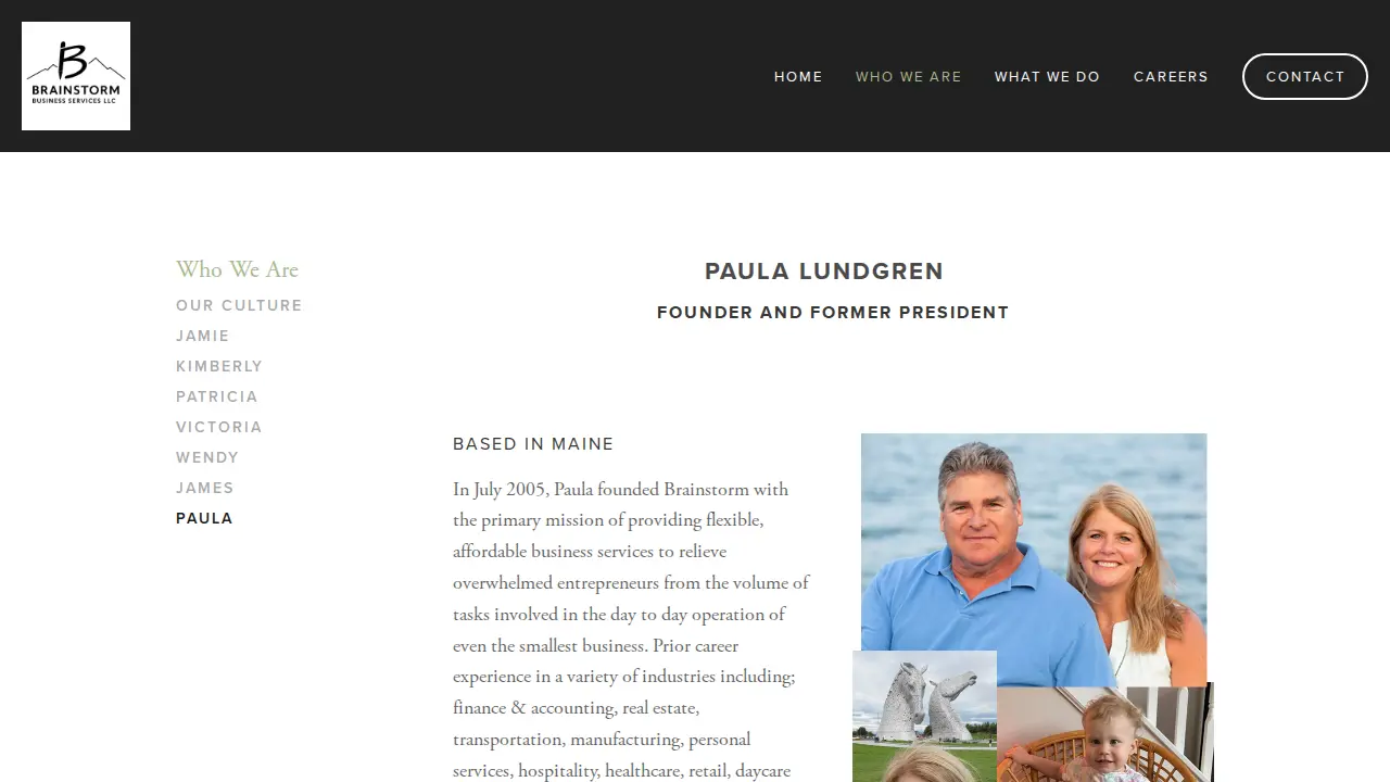 Brainstorm Business Services LLC page