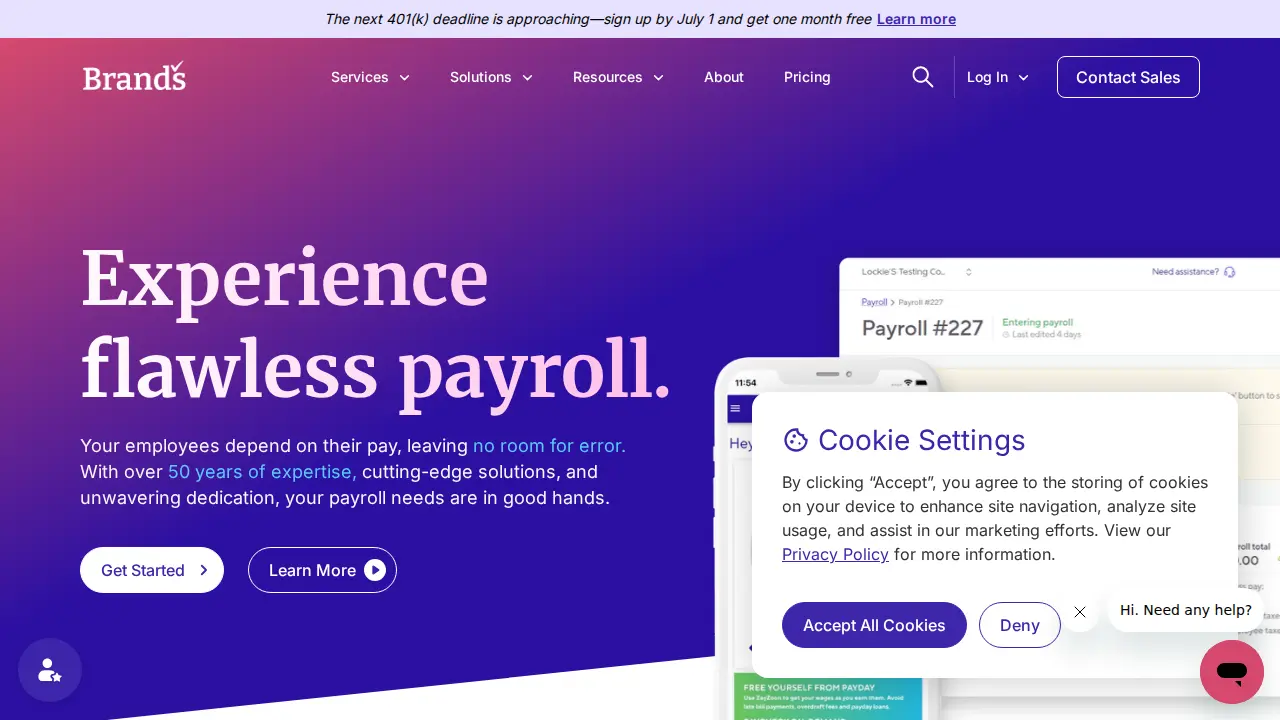 Brand's Payroll