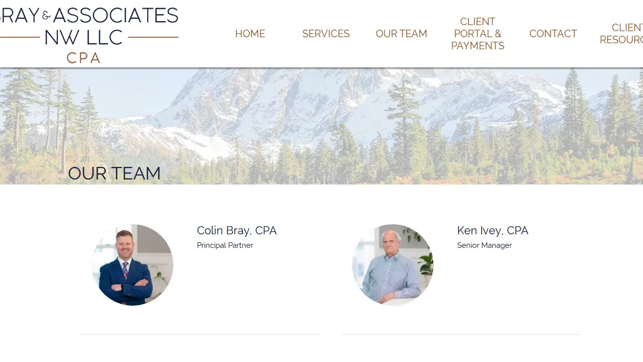 Bray & Associates NW LLC page