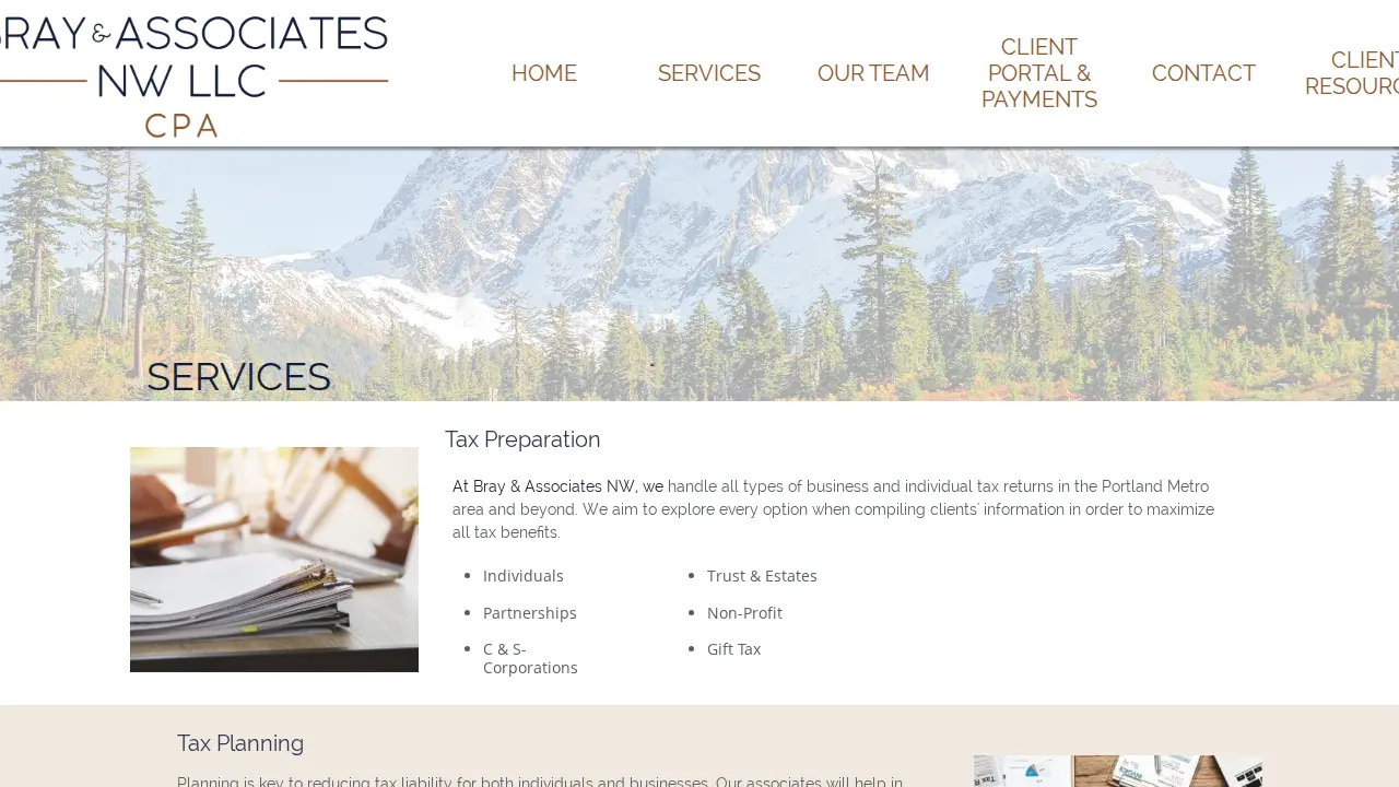 Bray & Associates NW LLC page