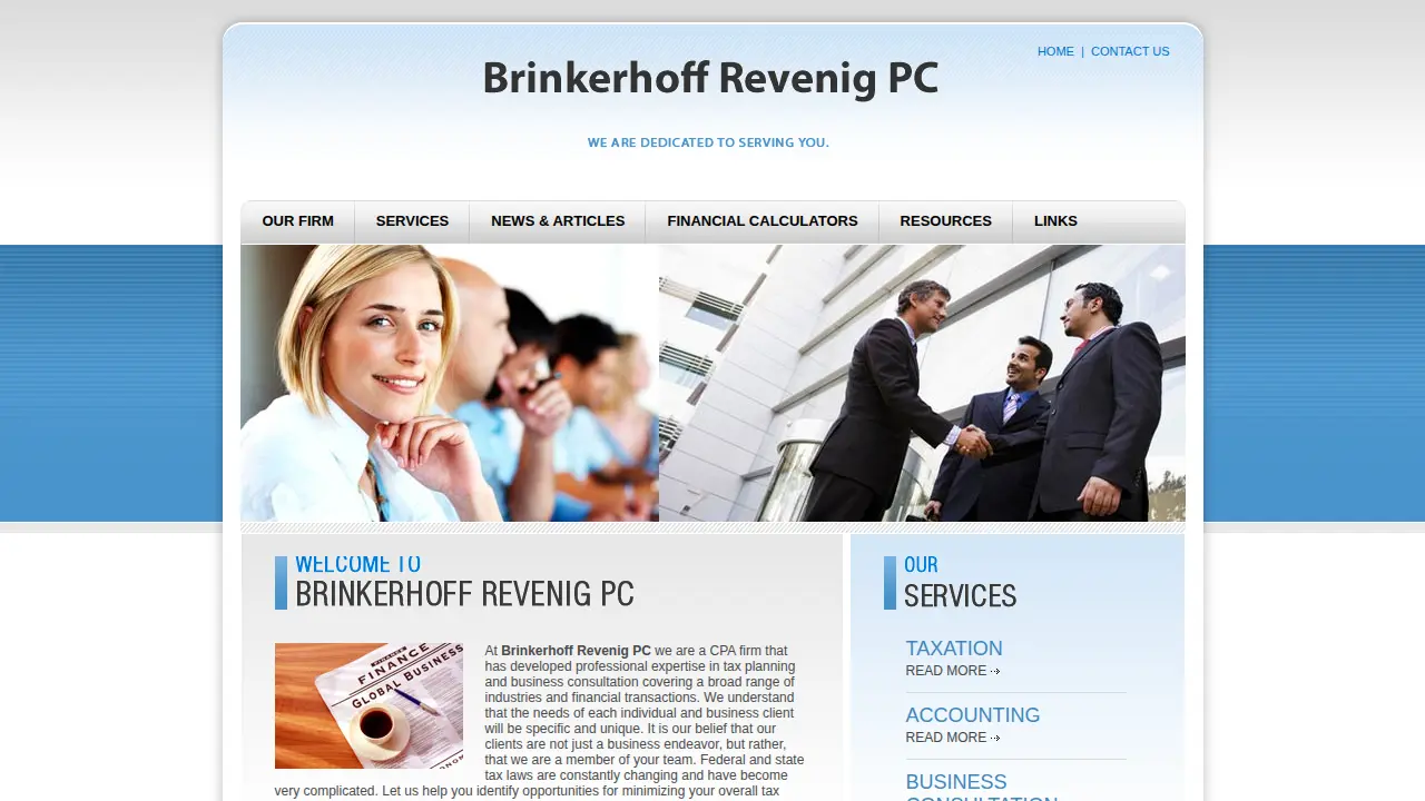 Brinkerhoff Revenig & Corrigan page