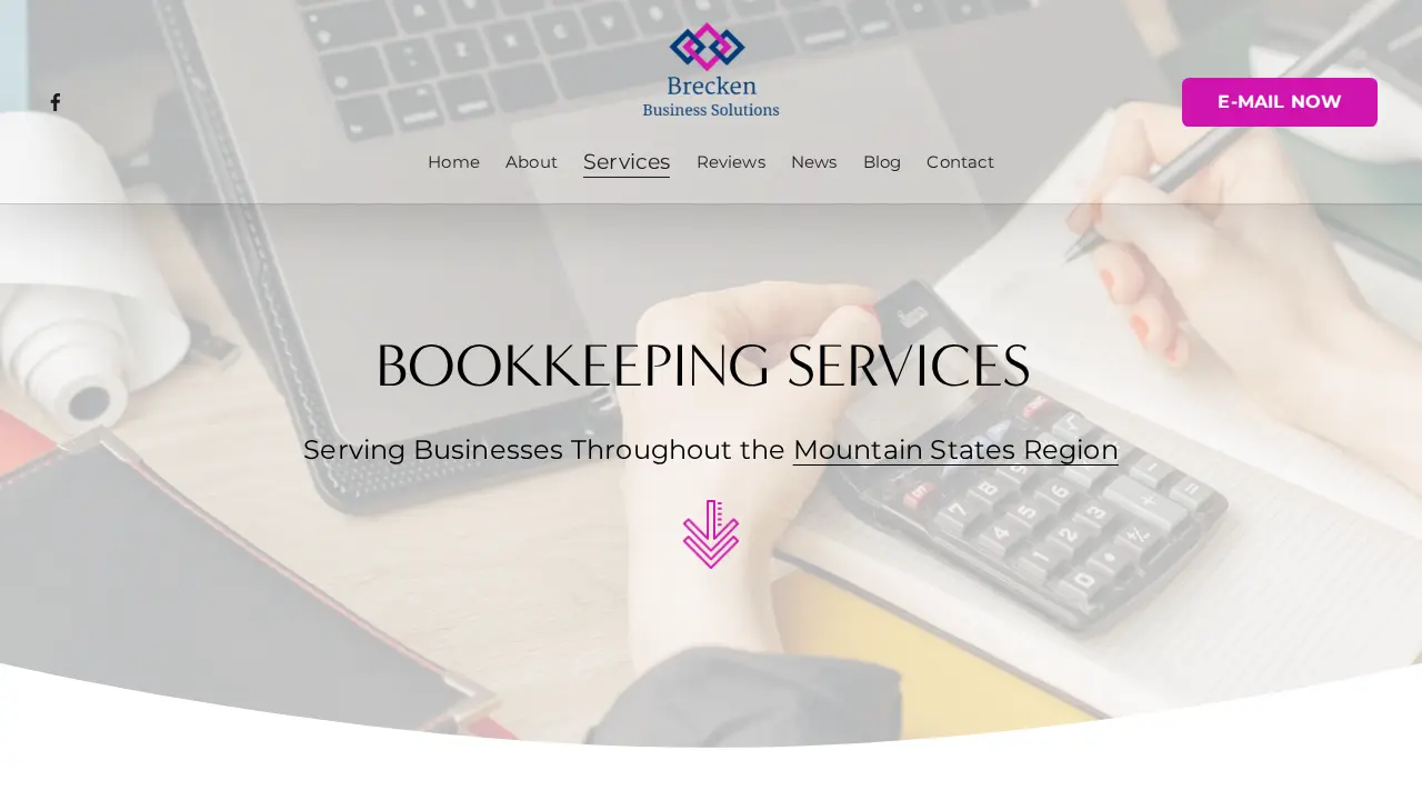 Brecken Business Solutions - Bookkeeping, Sales Tax, & Payroll Services for the Mountain States Region page