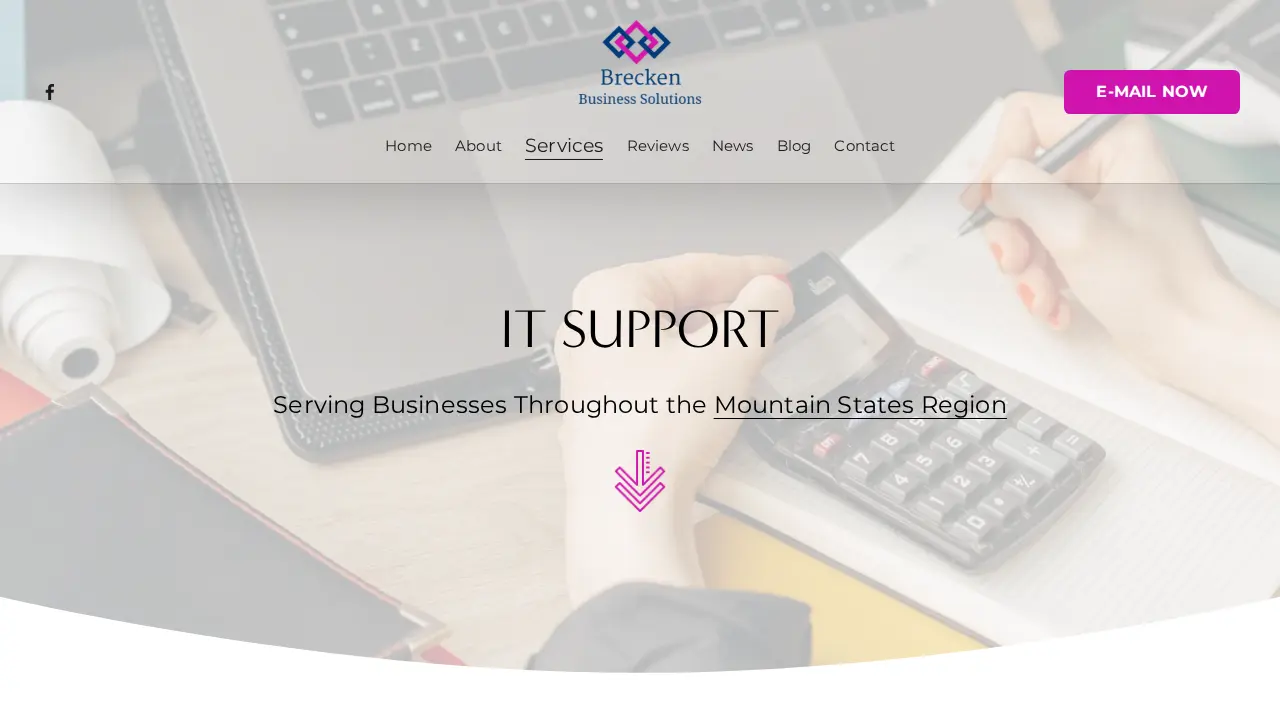 Brecken Business Solutions - Bookkeeping, Sales Tax, & Payroll Services for the Mountain States Region page