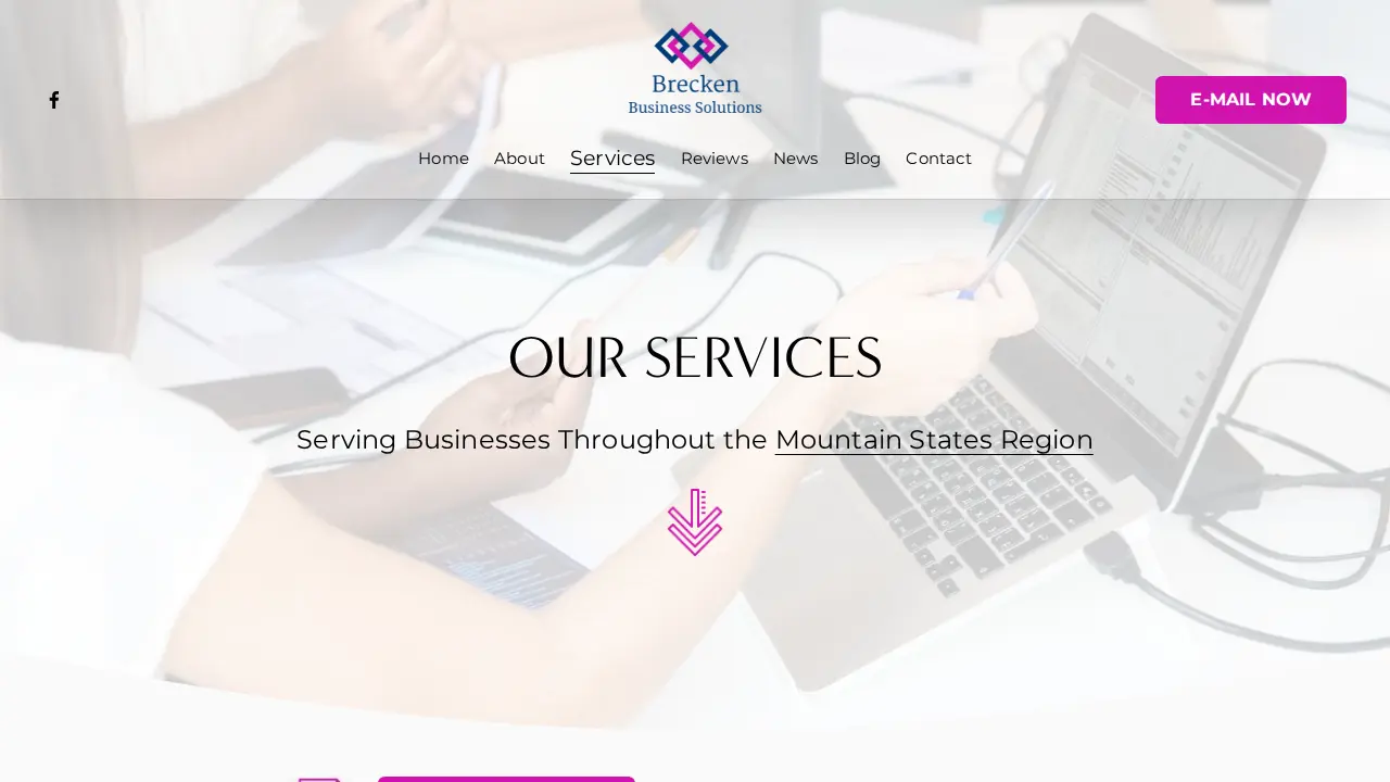 Brecken Business Solutions - Bookkeeping, Sales Tax, & Payroll Services for the Mountain States Region page