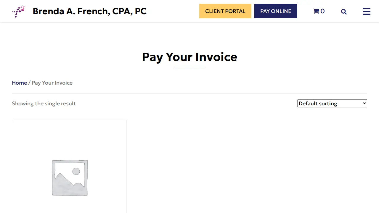 Brenda A. French, CPA, PC page