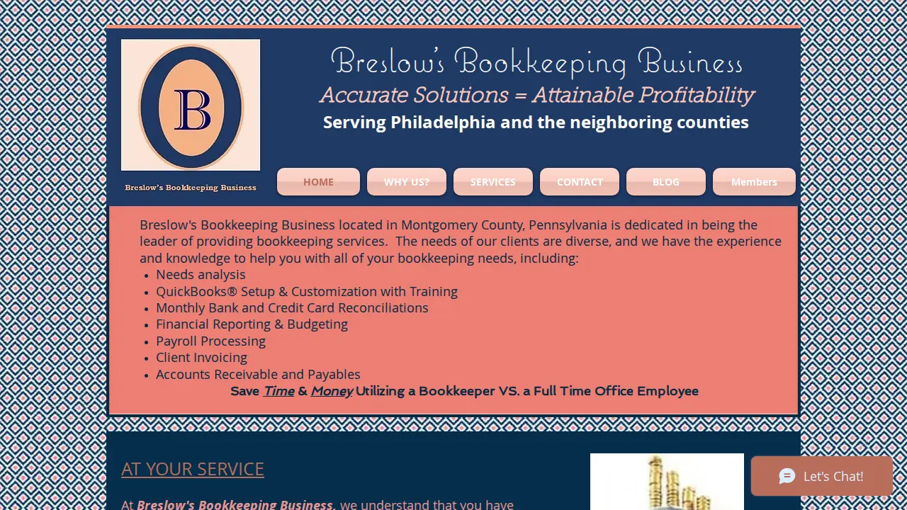 Breslow's Bookkeeping Business of Collegeville