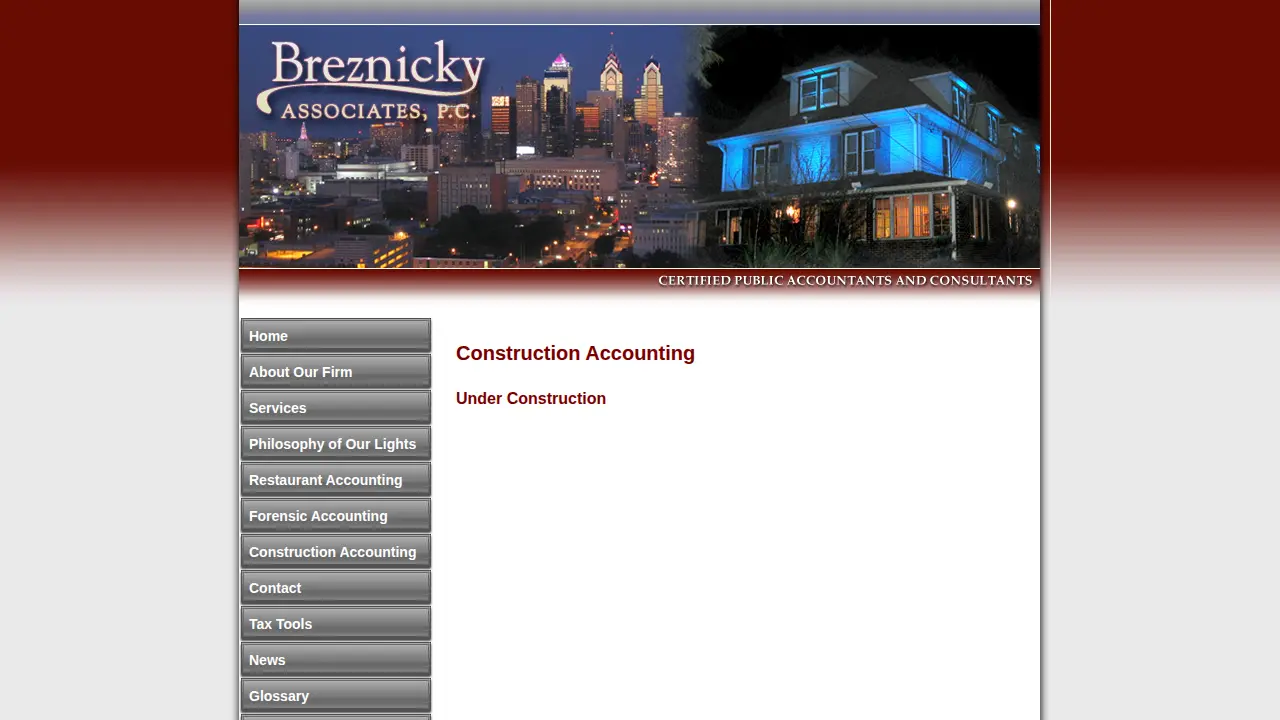 Breznicky Associates PC page
