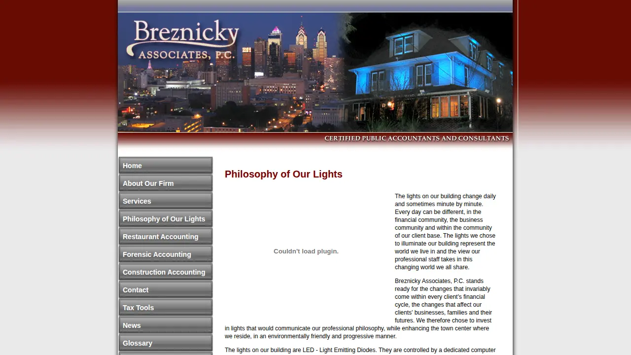 Breznicky Associates PC page