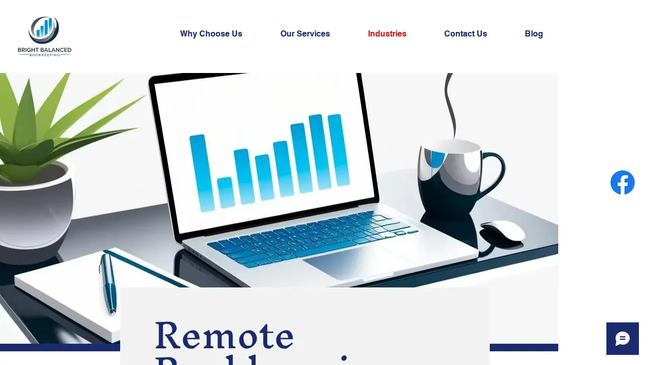 Bright Balanced Bookkeeping page