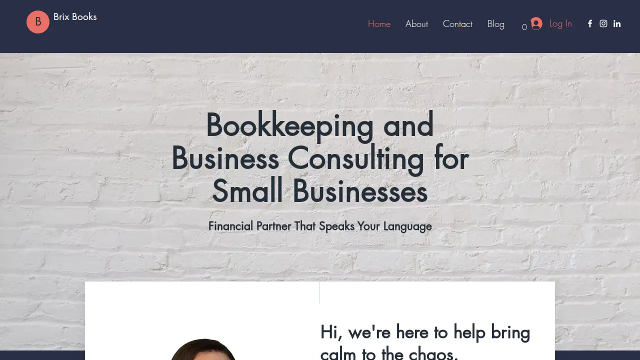 Brix Books LLC page