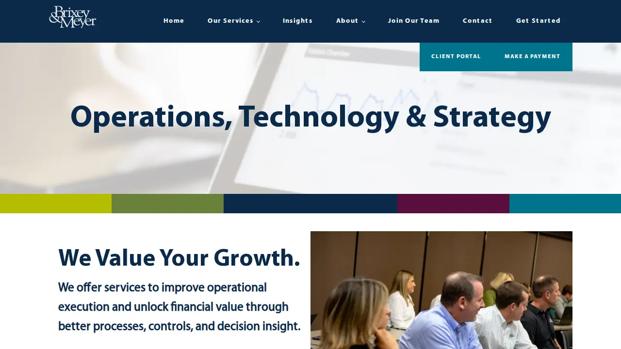 Brixey & Meyer page
