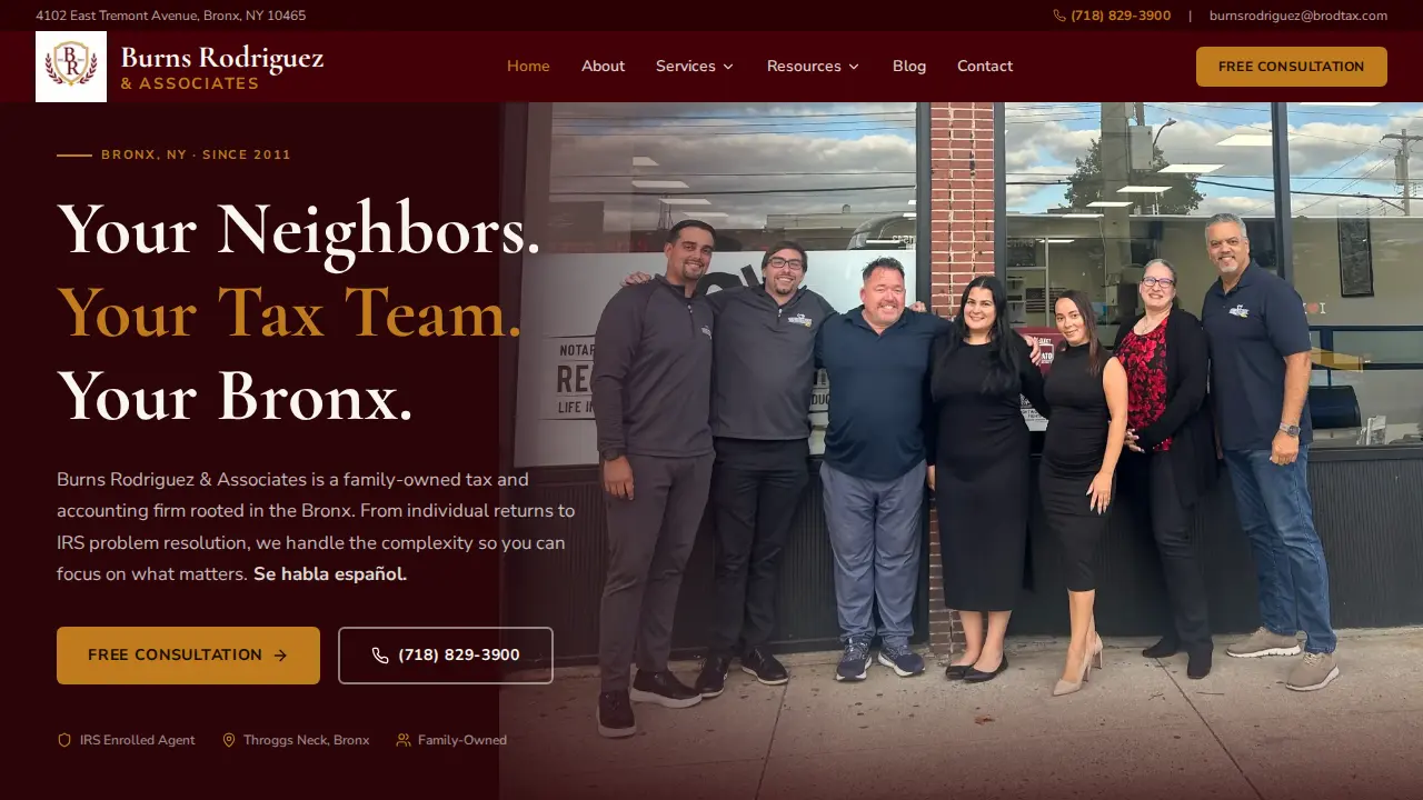 Burns Rodriguez & Associates Tax Services