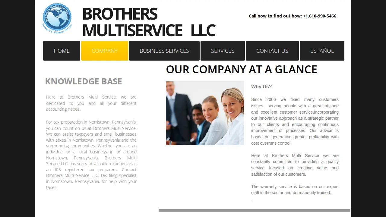 BROTHERS MULTI SERVICE page