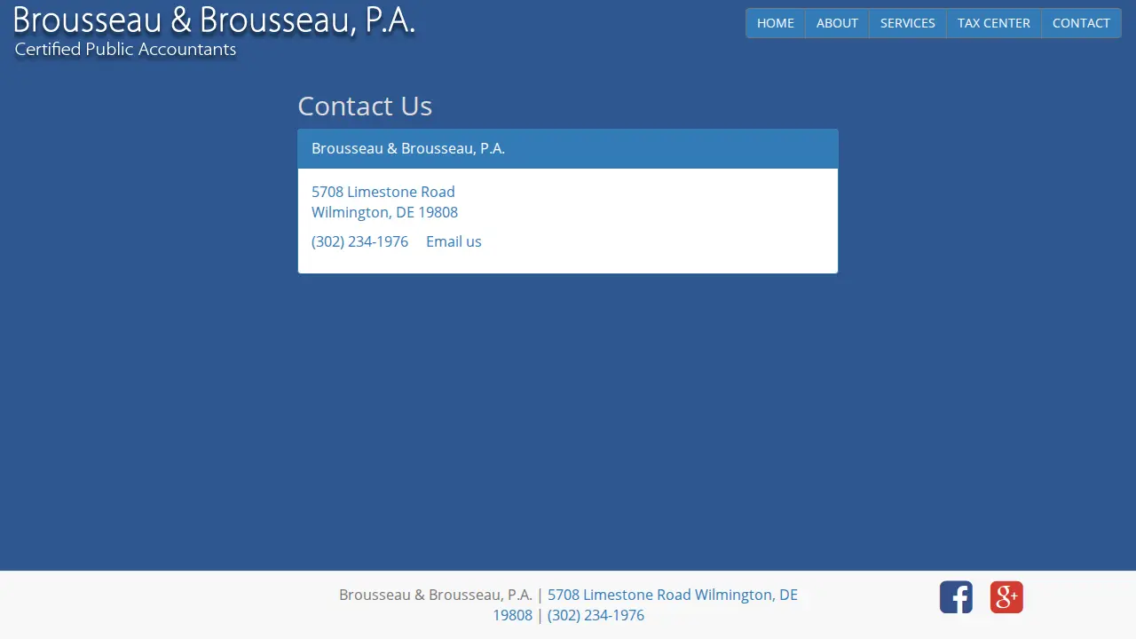 Brousseau & Brousseau page